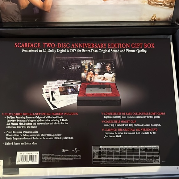 Scarface Two-Disk Anniversary Edition gift box!! - Picture 4 of 6